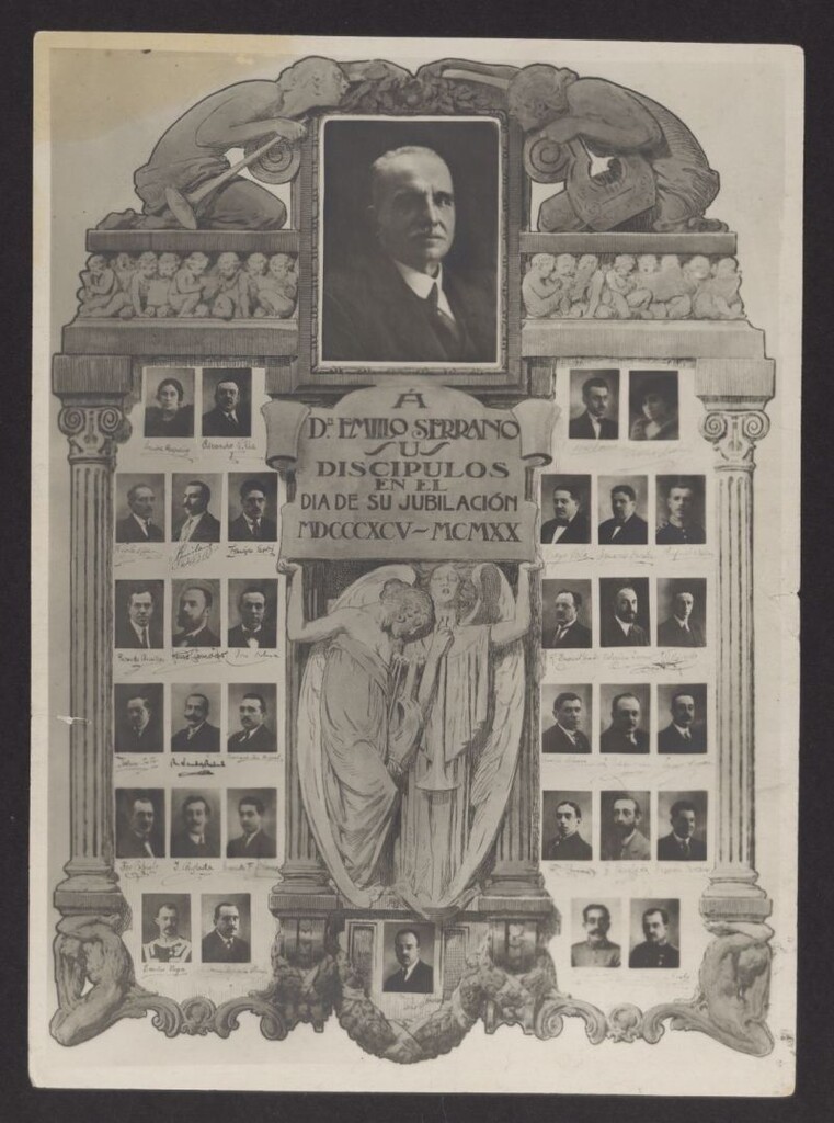 Miniatura de Orla de jubilación de Emilio Serrano