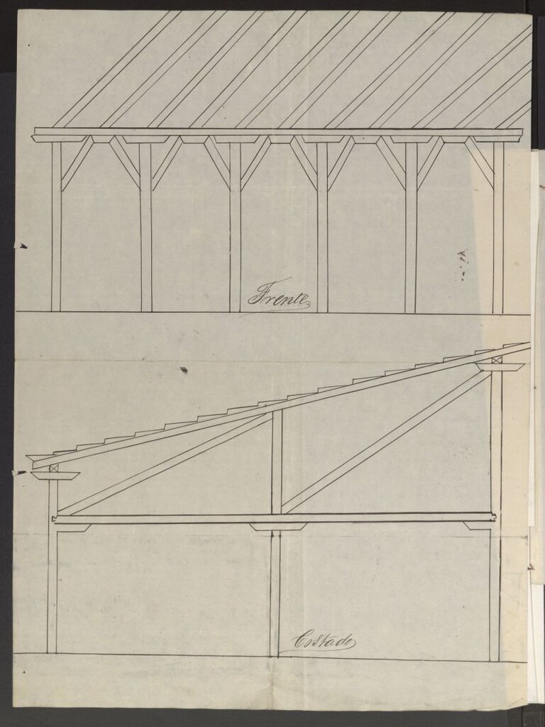 Miniatura de D. Ramón Sánchez, para cercar el solar contiguo a la casa nº 16 de la Carretera de Extremadura.