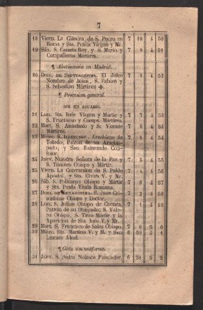 Miniatura de Guía de forasteros en Madrid, para el año de 1856