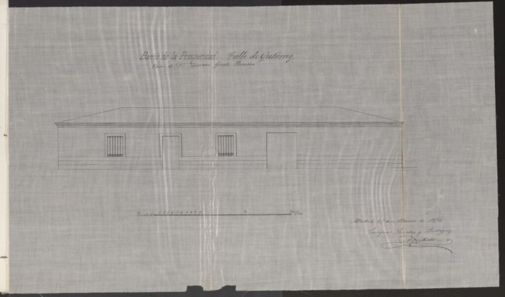 Miniatura de D. Zacarias Gordo Perucho, solicita licencia para construir en un solar de la Prosperidad.