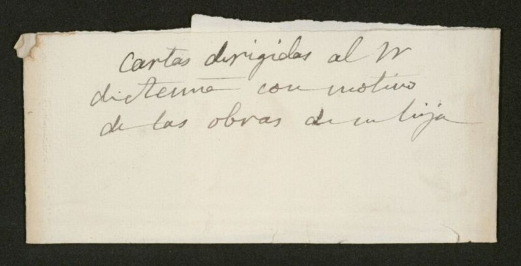 Miniatura de [Fajín o vitela utilizado para agrupar las cartas a Felipe de Acuña]