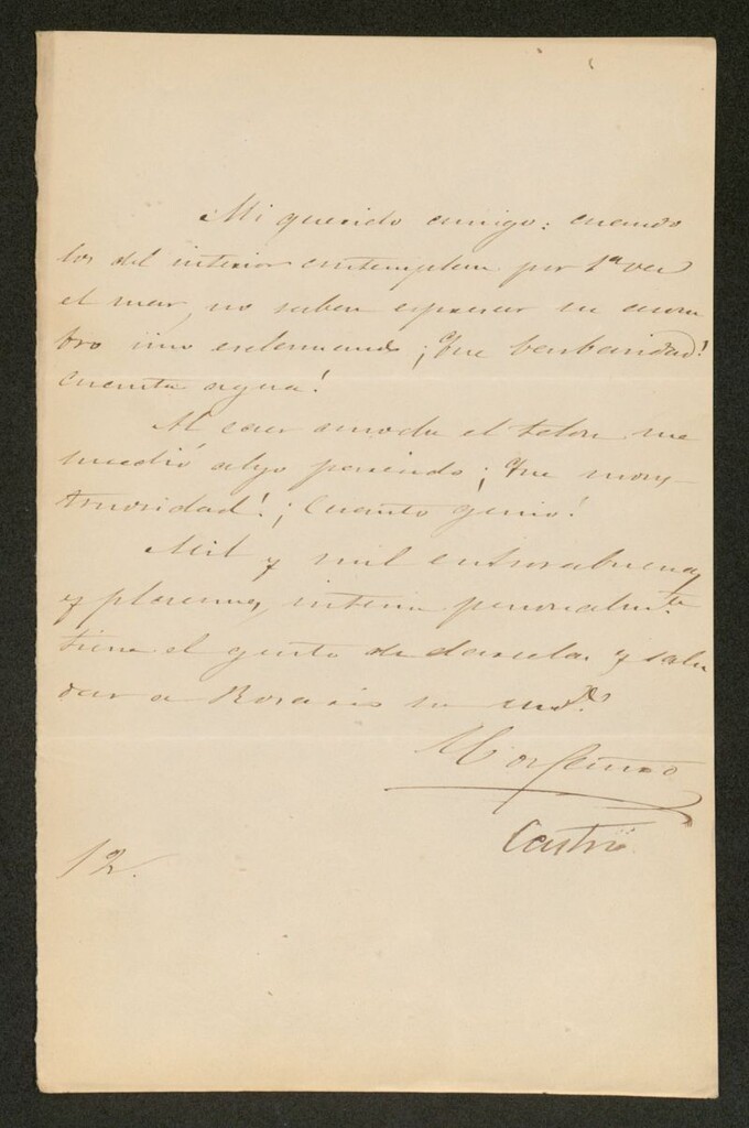 Miniatura de [Carta], [s.a., s.l.], a Felipe de Acuña
