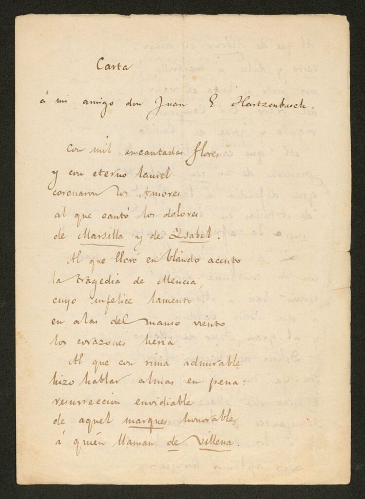 Miniatura de [Carta], 1849 marzo 13, Cádiz, a Juan E. Hartzenbusch 