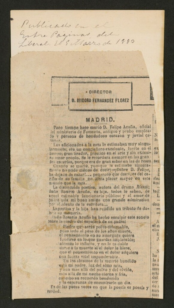Miniatura de [Necrológica de Felipe de Acuña]