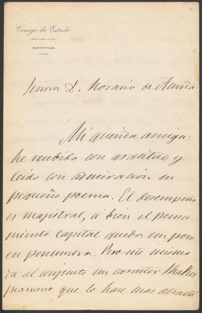 Miniatura de [Carta], [s.a.] Noviembre 18, Madrid, a Rosario de Acuña