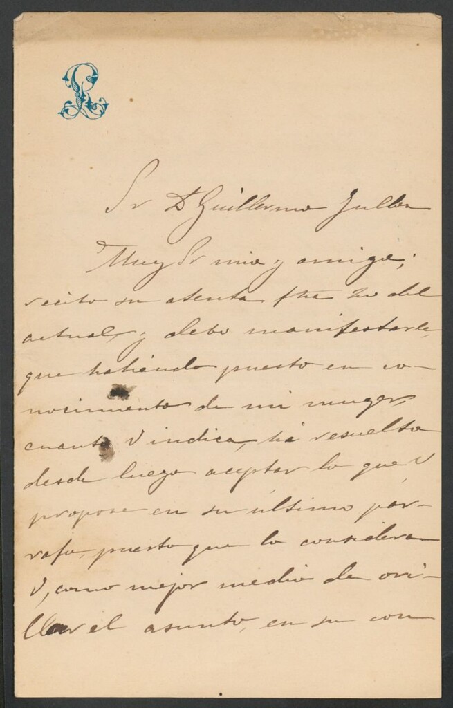 Miniatura de [Carta], [s.a.], [s.l.] a Guillermo Gullón