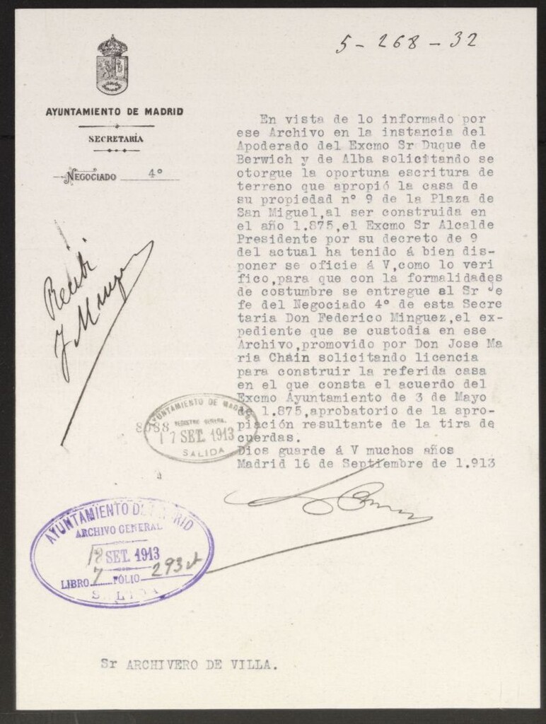 Miniatura de Excmo. Sr. Duque de Berwich y de Alba.
