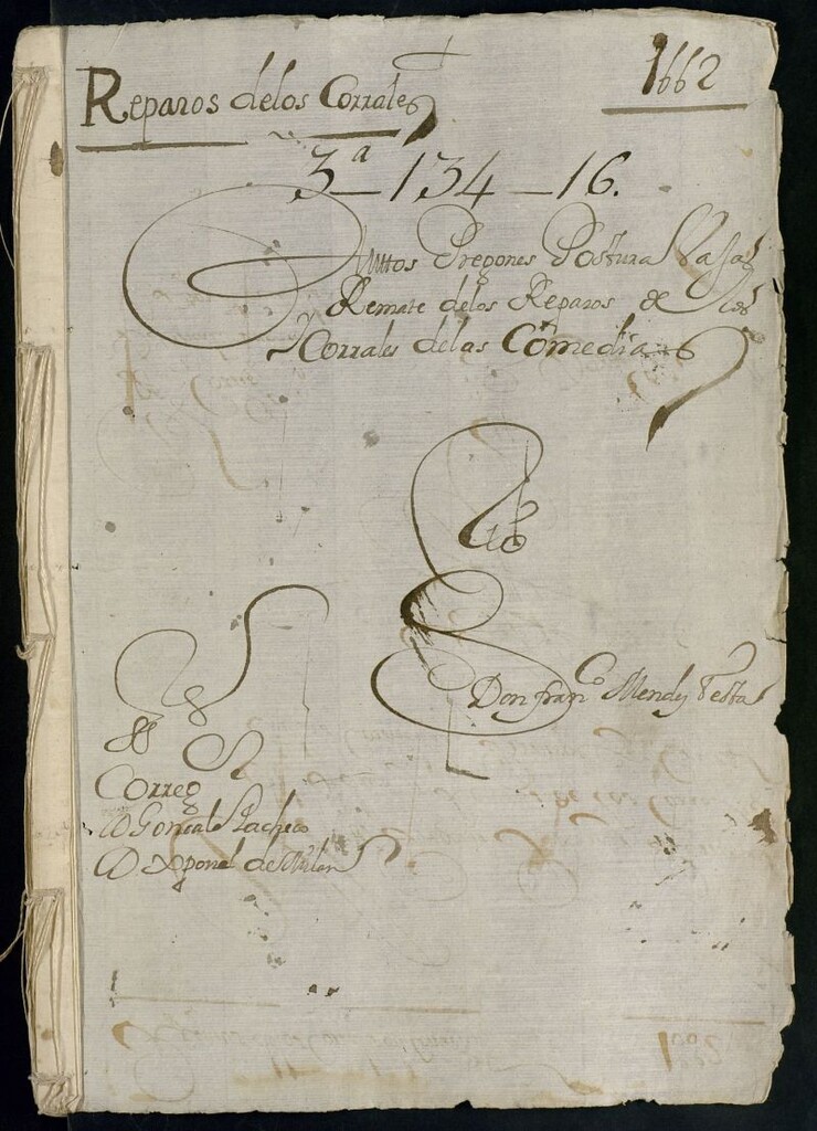 Miniatura de Reparos de los corrales de comedias.