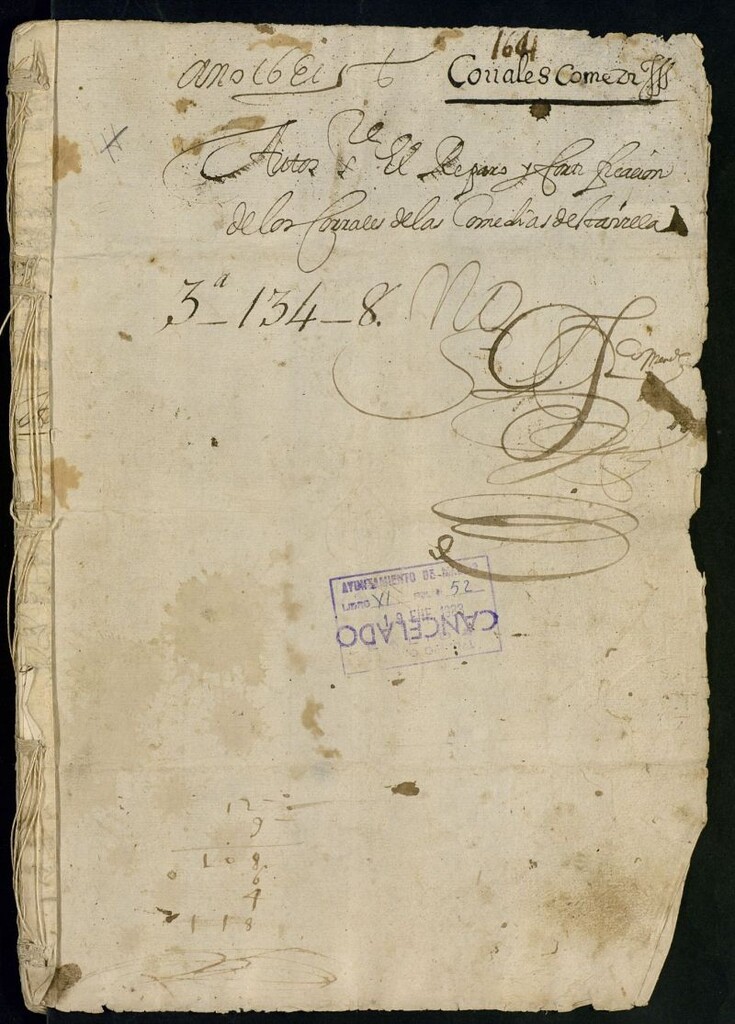Miniatura de Reparos de los corrales de comedias.