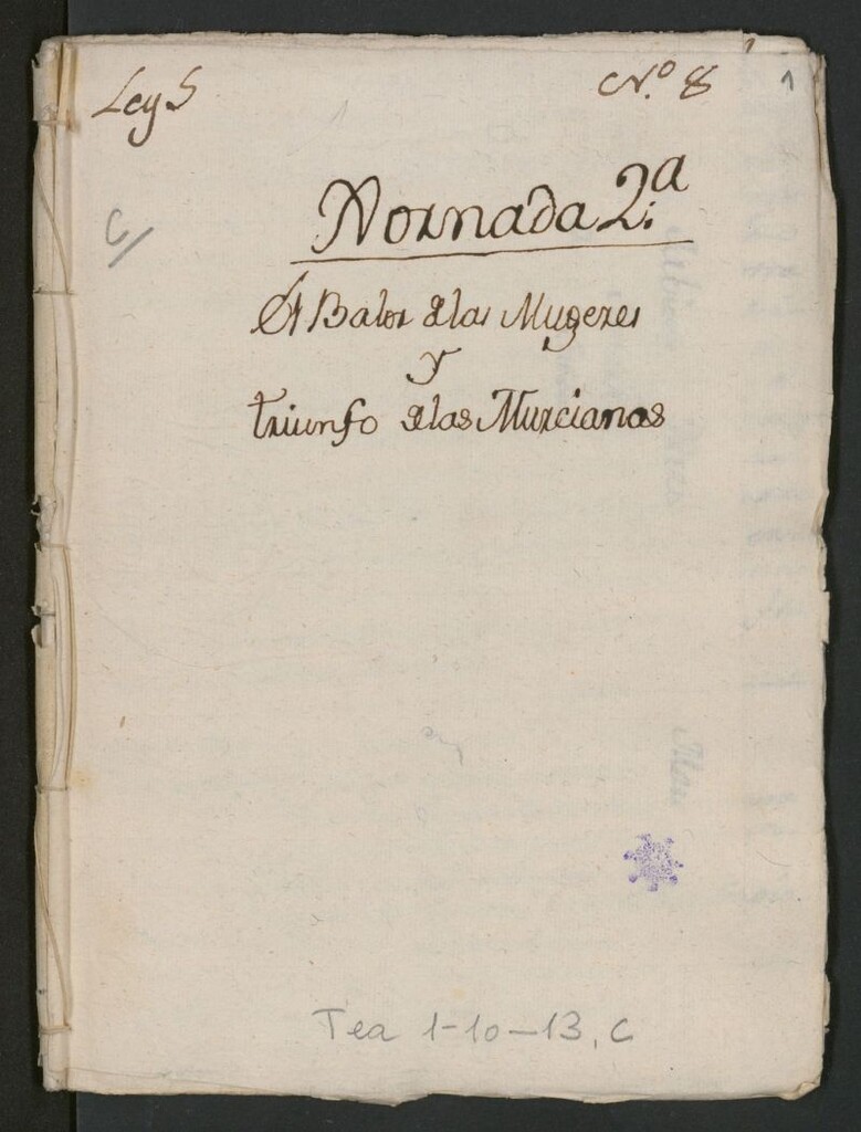 Miniatura de El Balor de las Mugeres y triunfo de las Murcianas