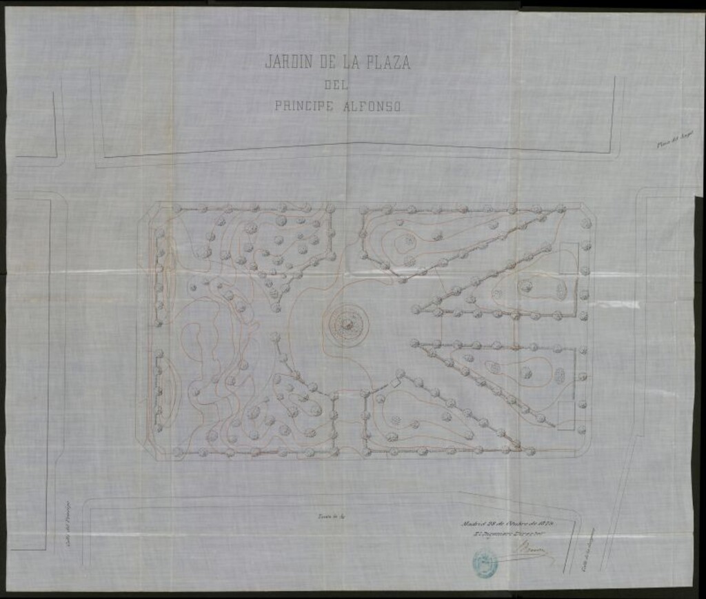 Miniatura de Proyecto de monumento a Pedro Calderón de la Barca.