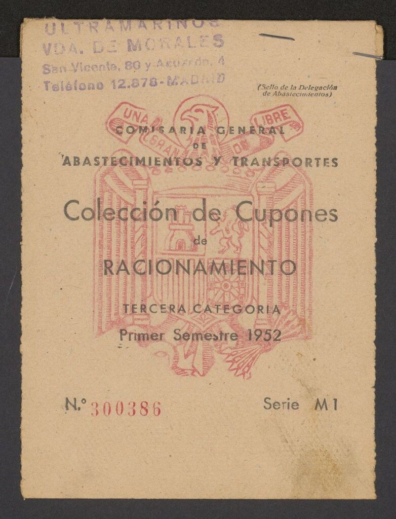 Miniatura de Colección de cupones de racionamiento