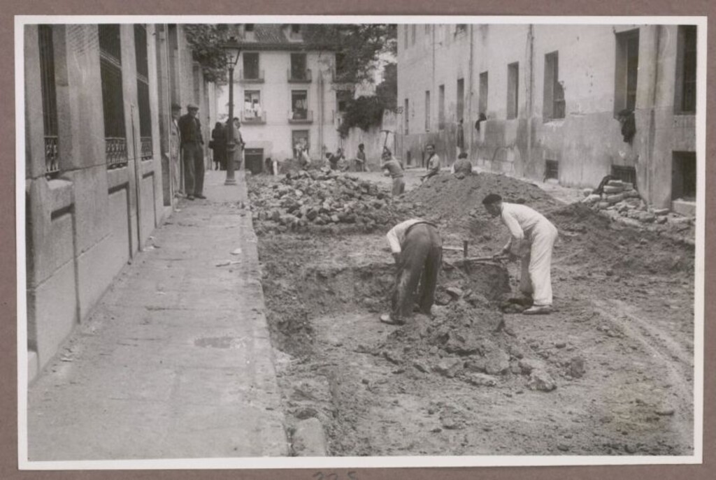 Miniatura de Calle del Príncipe de Anglona en obras