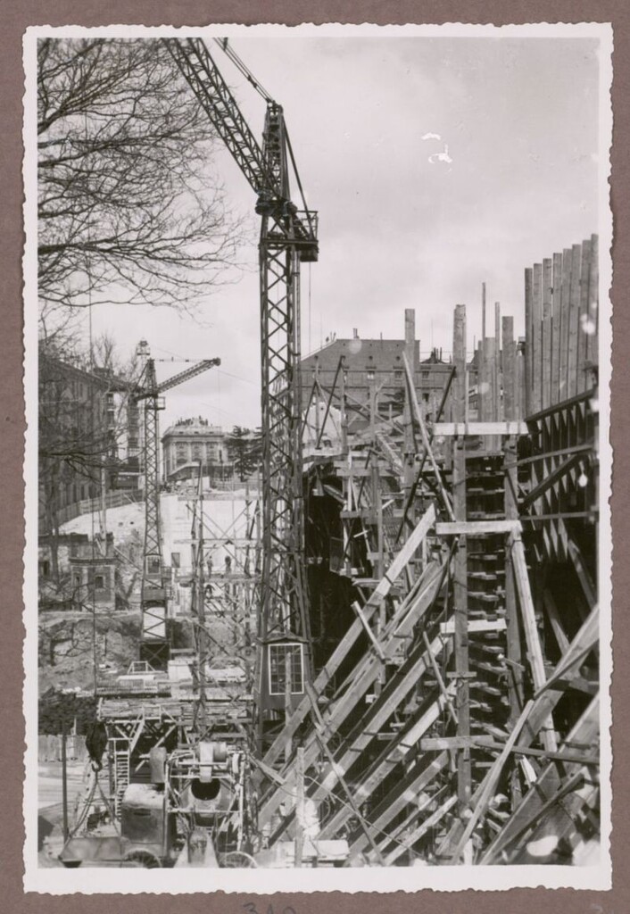Miniatura de Estado de las obras en marzo 1936 del Nuevo Viaducto