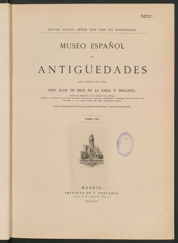 Miniatura de Museo español de antigüedades. Tomo VIII