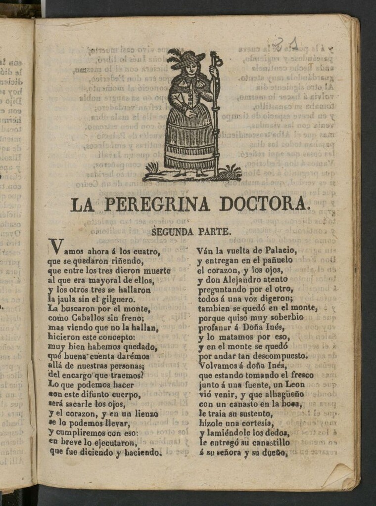 Miniatura de La peregrina doctora : segunda parte