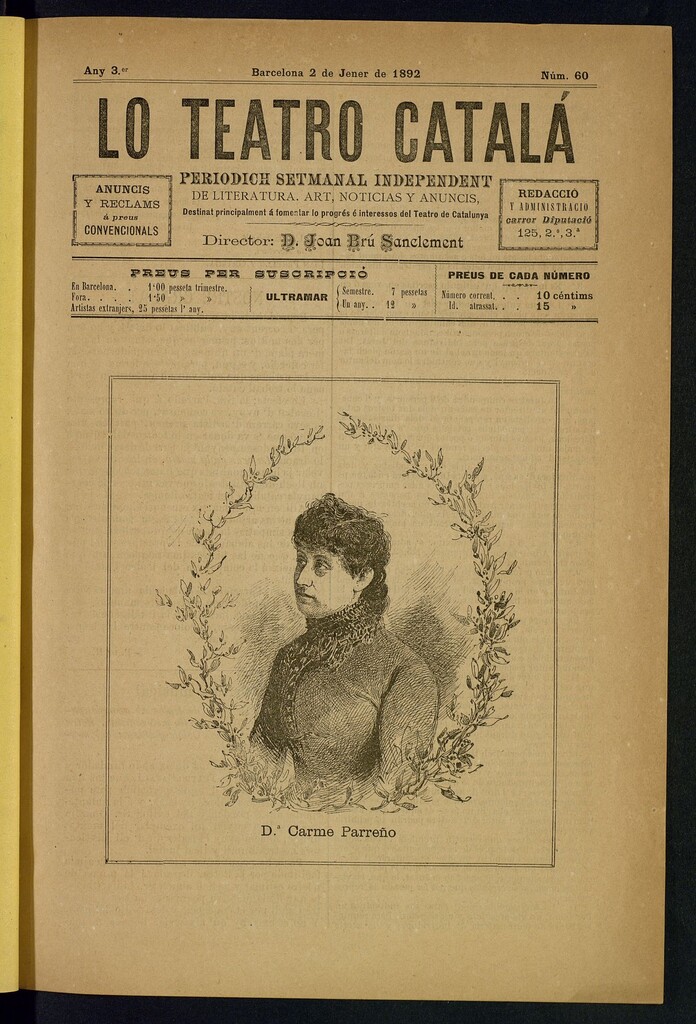 Miniatura de Lo Teatro Catalá V2. 1892 DUPLICADO
