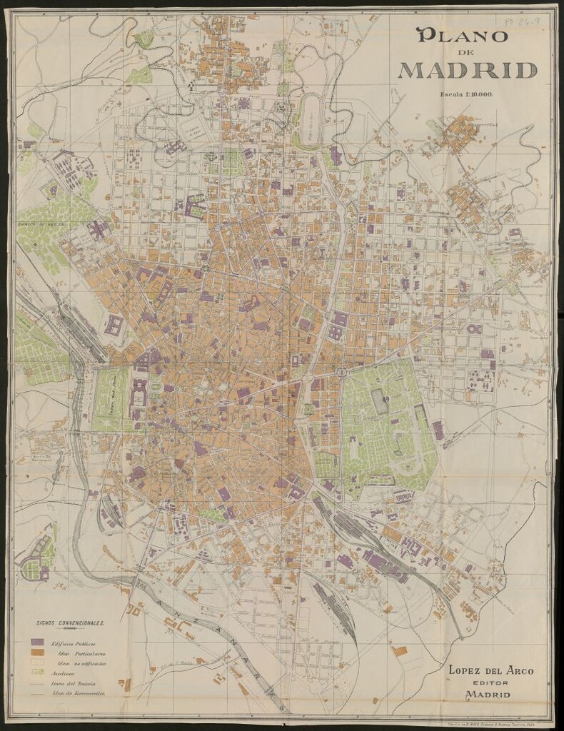Miniatura de Plano de Madrid