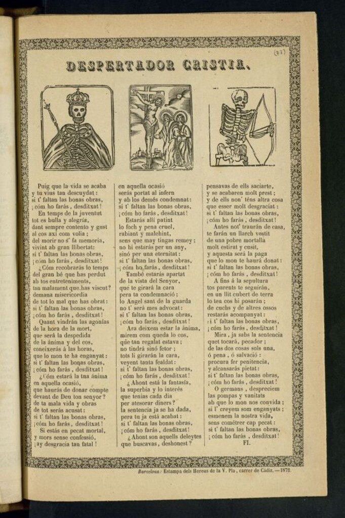 Miniatura de Despertador Cristia