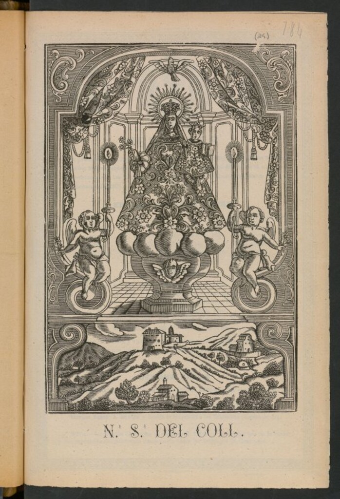 Miniatura de Nuestra Señora del Coll