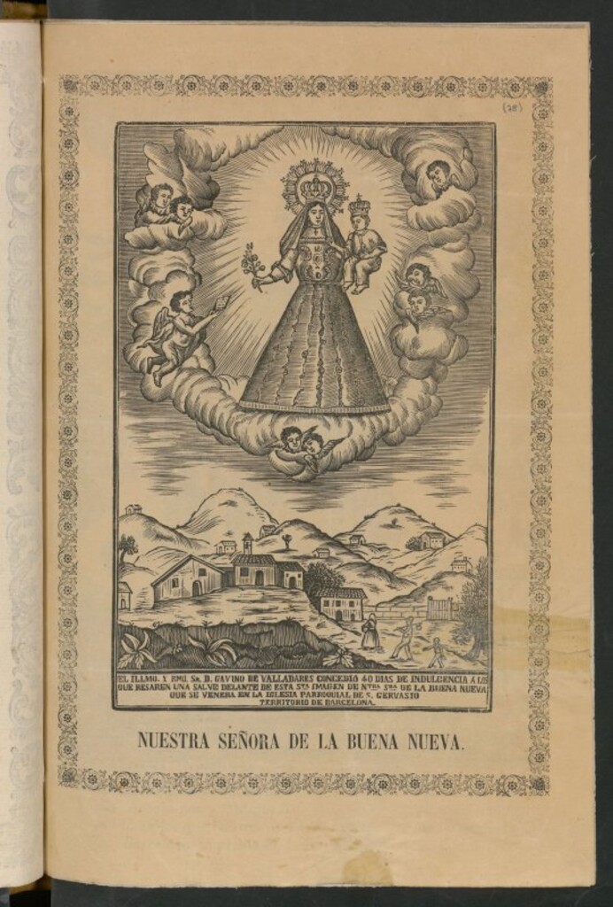 Miniatura de Nuestra Señora de la Buena Nueva