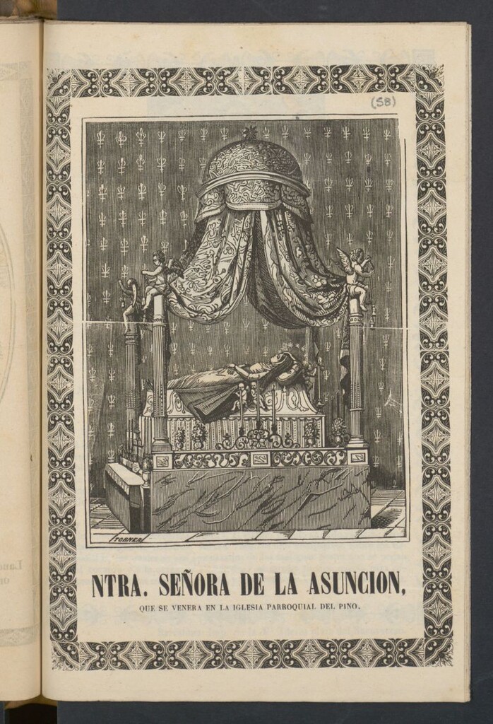 Miniatura de Ntra. Señora de la Asuncion : que se venera en la iglesia parroquial de Nuestra Señora del Pino