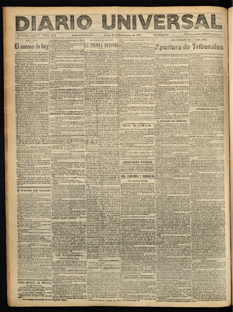 Miniatura de La Batuta (Madrid. 1880)
