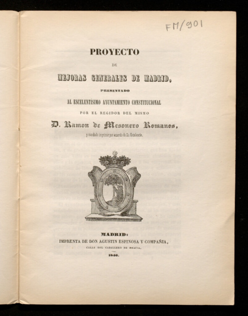 Miniatura de Proyecto de mejoras generales de Madrid...