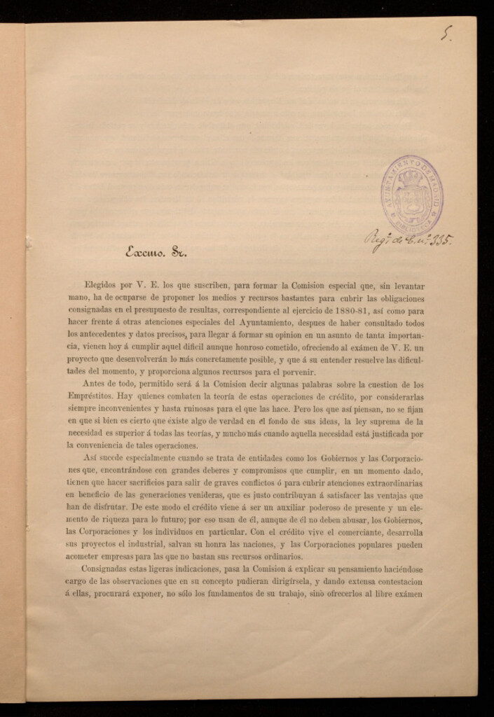 Miniatura de Proyecto de un empréstito de 50.000.000 de pesetas