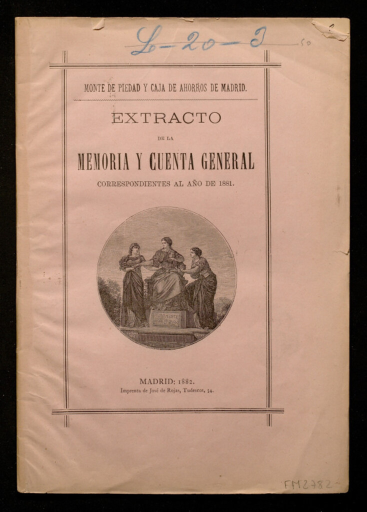 Miniatura de Extracto de la memoria y cuenta general correspondientes al año de 1881