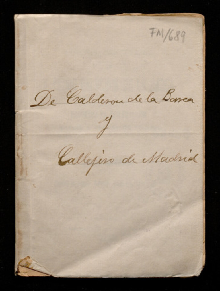 Miniatura de Segundo centenario de D. Pedro Calderón de la Barca : su biografía: programa de los festejos : y calles y plazas de Madrid