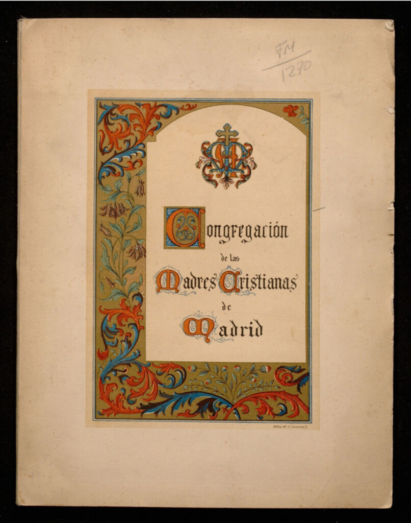 Miniatura de Catálogo de la Congregación : 1893