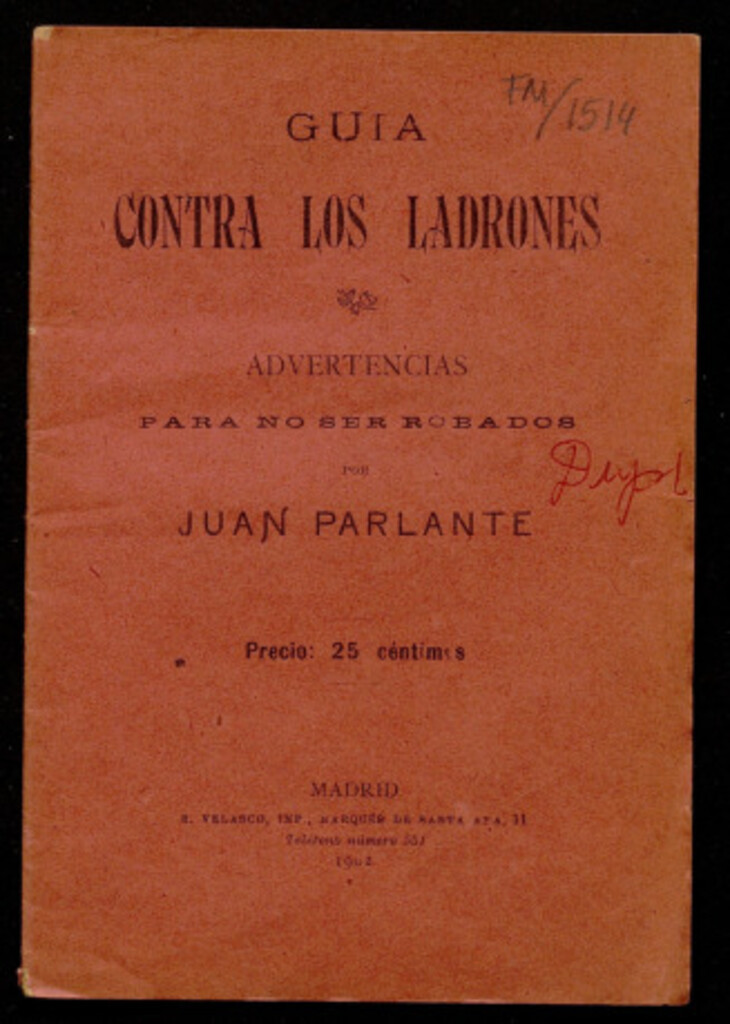 Miniatura de Guia contra los ladrones : advertencias para no ser robados...