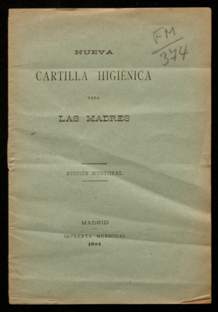 Miniatura de Nueva cartilla higiénica para las madres