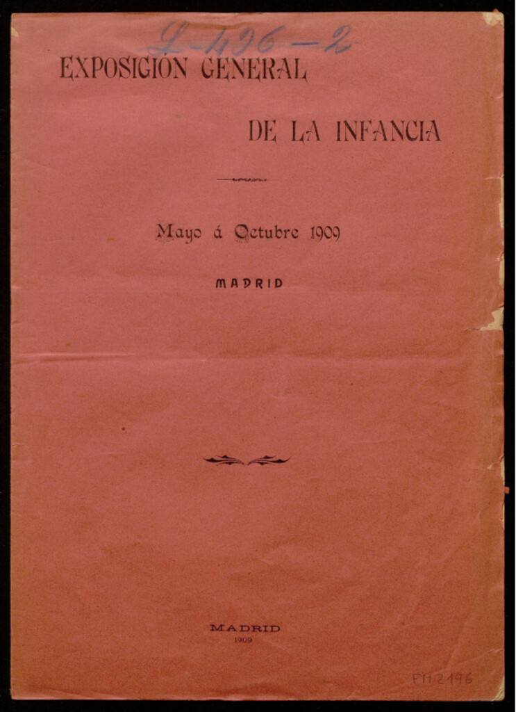 Miniatura de Exposición general de la infancia : mayo a octubre 1909
