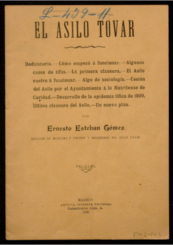Miniatura de El asilo Tovar