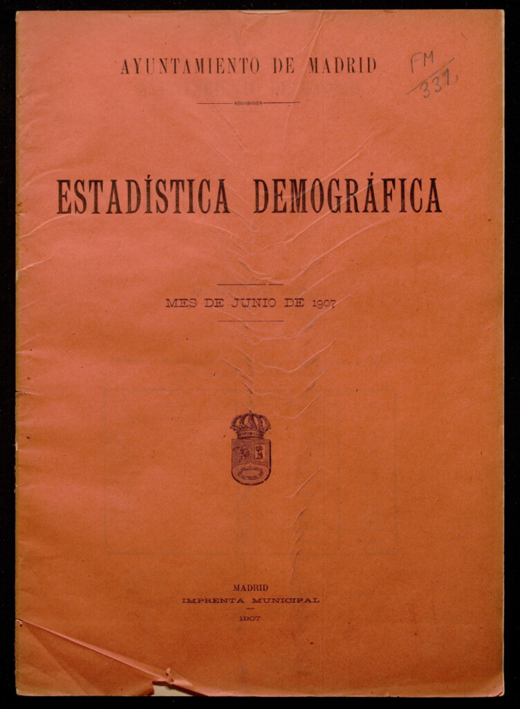 Miniatura de Estadística demográfica...