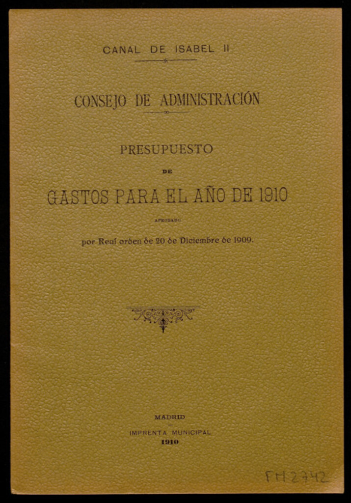 Miniatura de Presupuesto de gastos para el año de 1910...