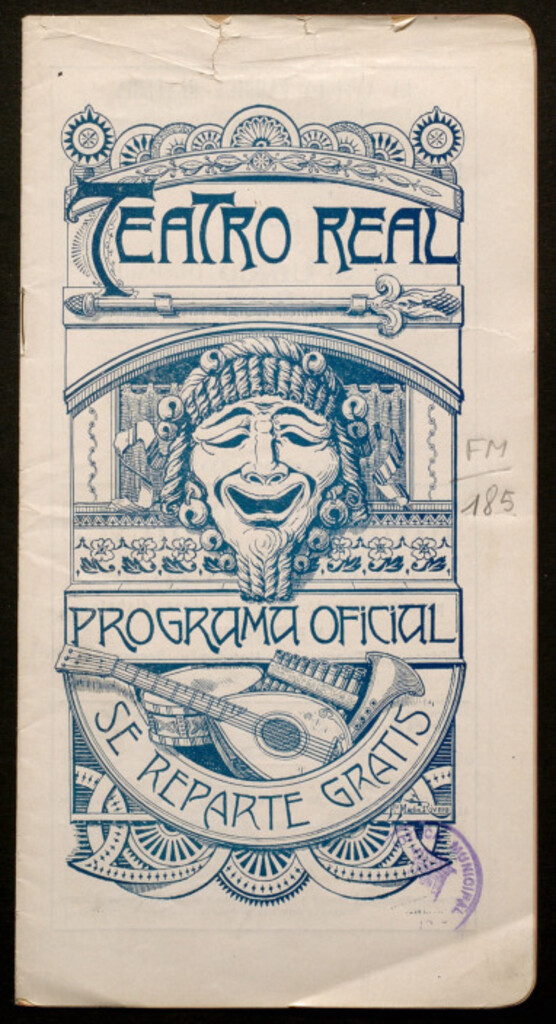 Miniatura de Parsifal : teatro real : programa oficial : 4 de marzo de 1914