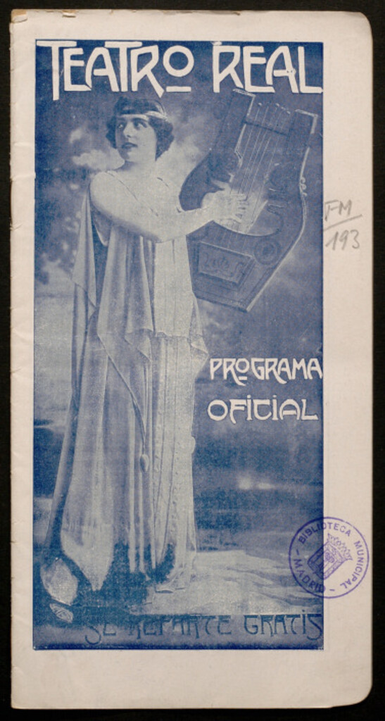 Miniatura de Aida : teatro real : programa oficial : 24 de noviembre de 1912