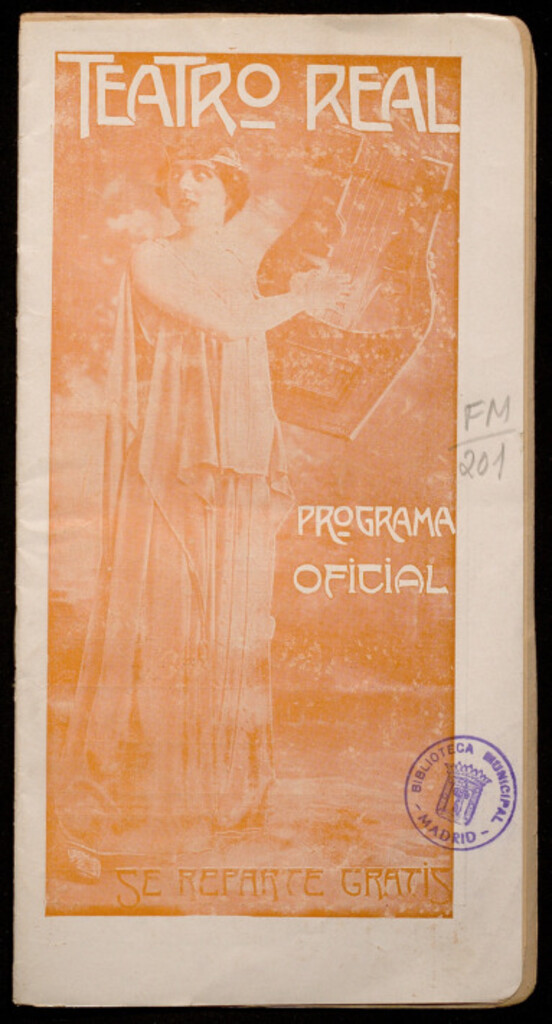 Miniatura de Payasos : teatro real : programa oficial : 6 de febrero de 1913