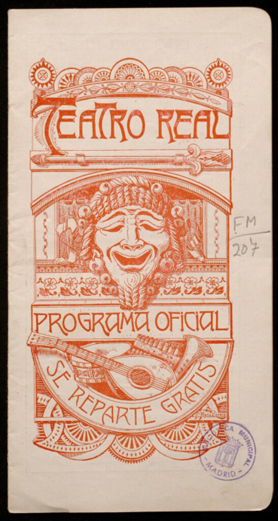 Miniatura de Aida : teatro real : programa oficial : 20 de enero de 1914
