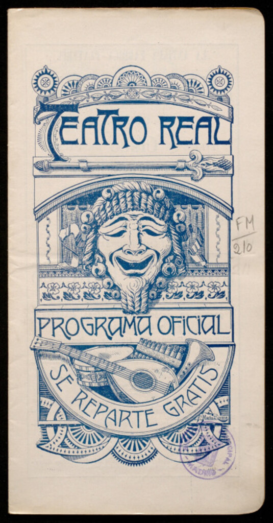 Miniatura de El barbero de Sevilla : teatro real : programa oficial : 26 de febrero de 1914