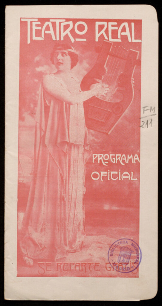 Miniatura de Lohengrin : teatro real : programa oficial : 26 de enero de 1913...