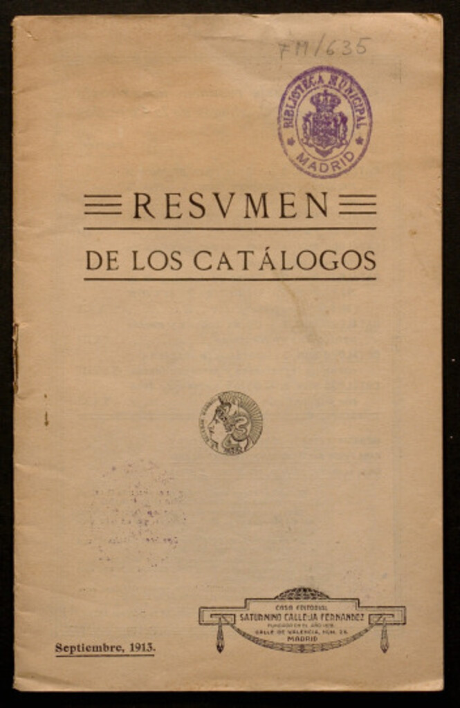 Miniatura de Resumen de catálogos