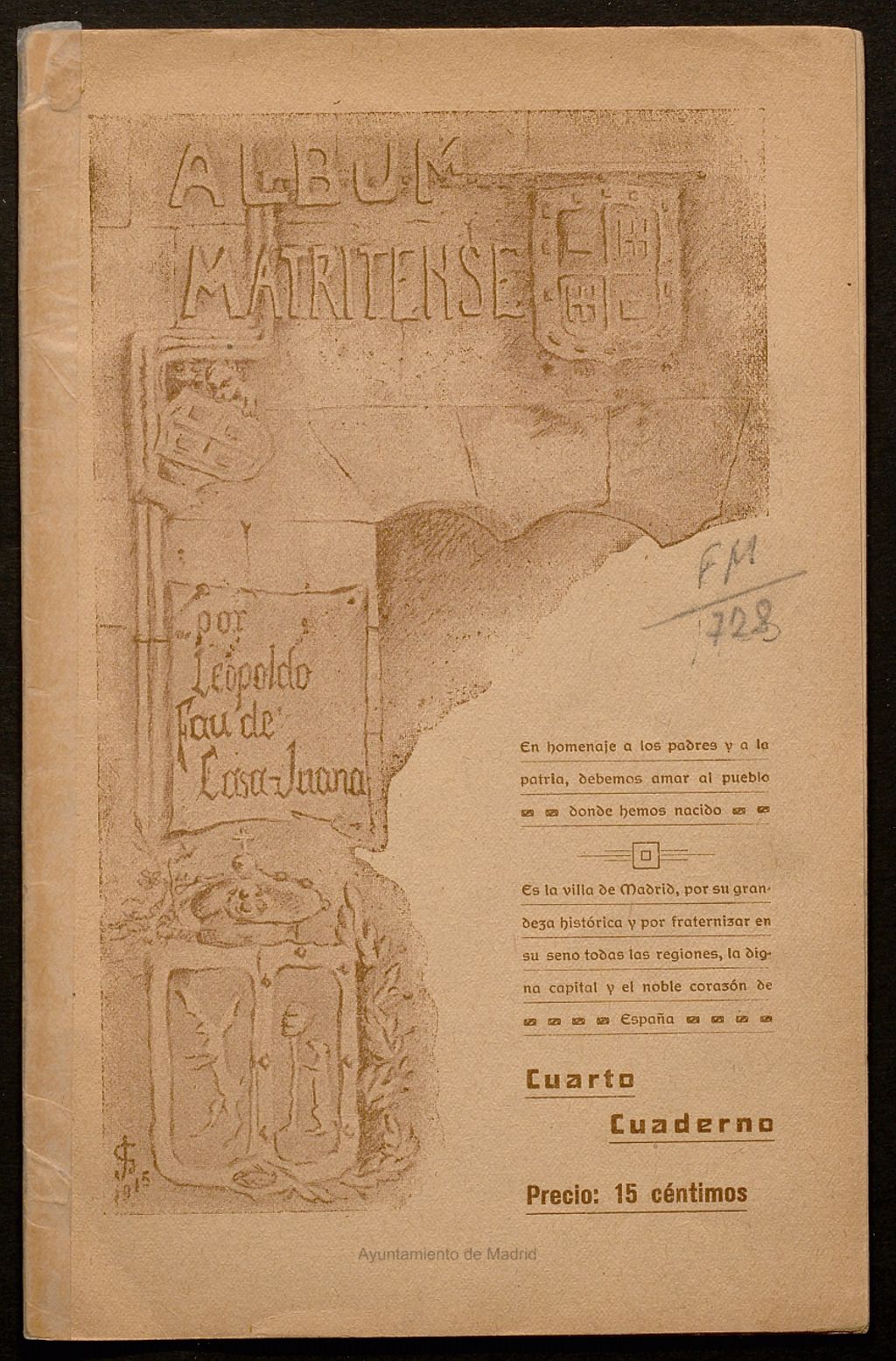 Miniatura de Album matritense: 4º cuaderno
