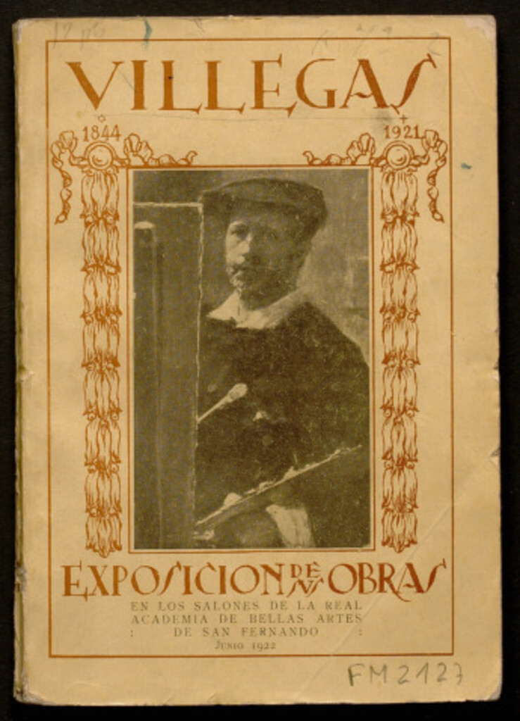Miniatura de Exposición de pinturas de José Villegas : catálogo