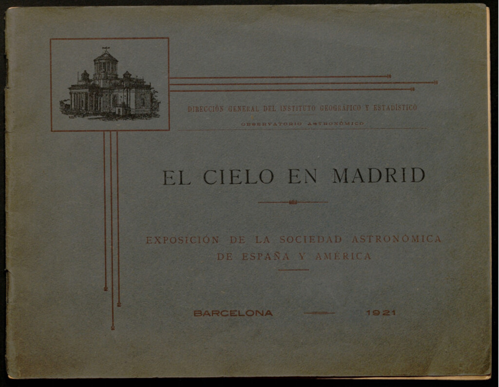 Miniatura de El cielo en Madrid : exposición de la Sociedad Astronómica de España y América