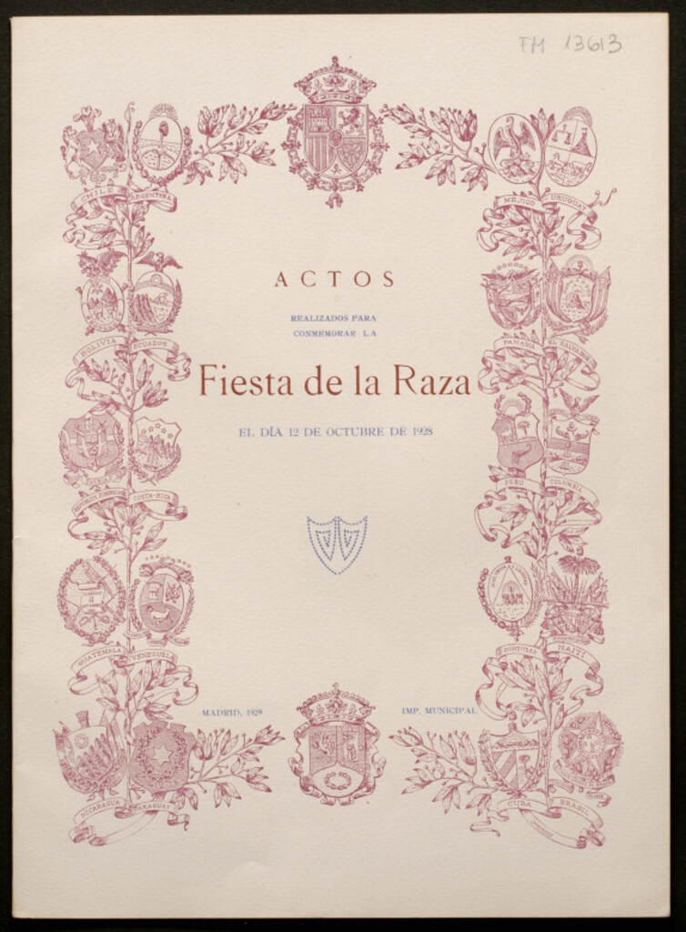 Miniatura de Actos realizados para conmemorar la Fiesta de la Raza el día 12 de octubre de 1928