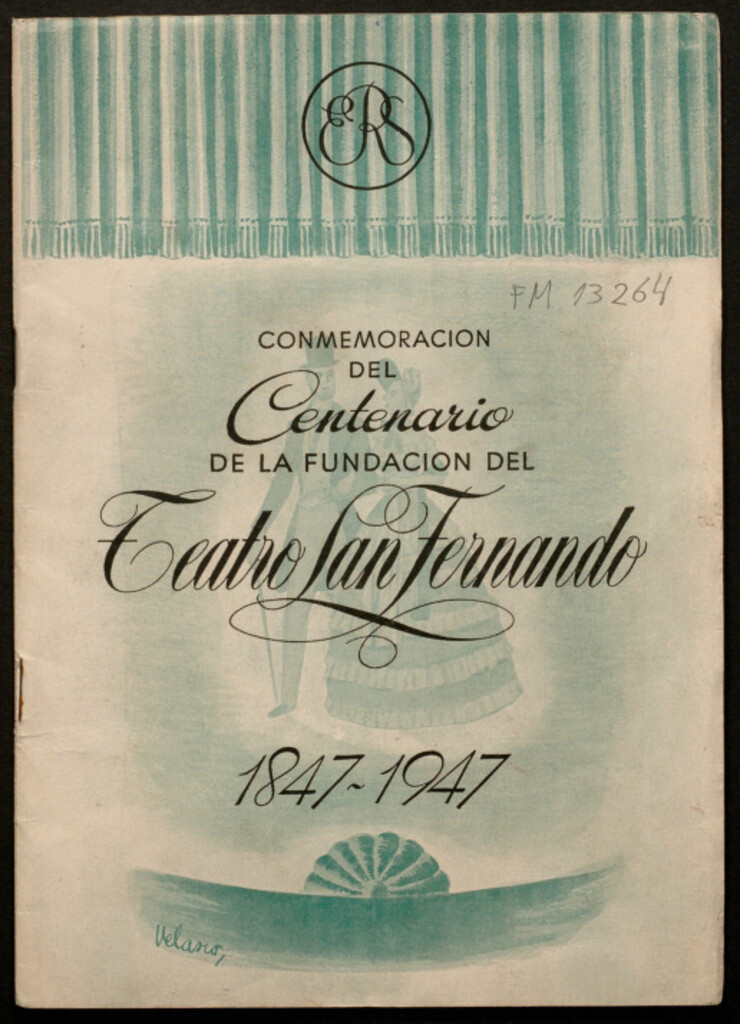 Miniatura de Conmemoración del Centenario de la Fundación del Teatro San Fernando [de Sevilla] 1847-1947